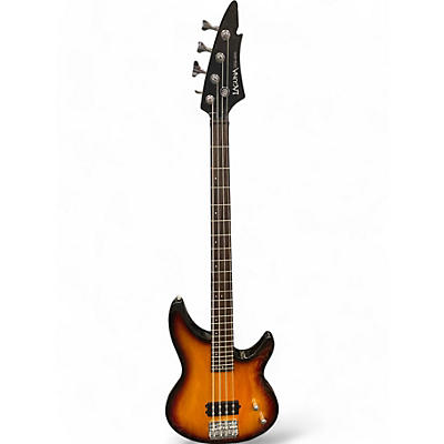 Used Laguna COMFORT CARVED BASS 2 Color Sunburst Electric Bass Guitar