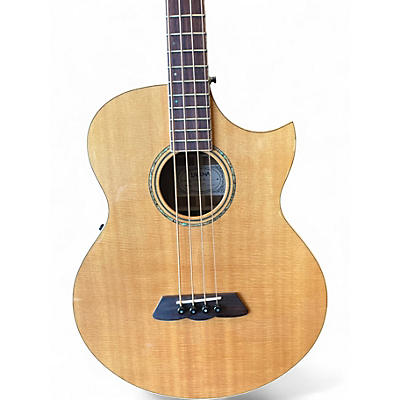 Used Laguna LAB7CE Natural Acoustic Bass Guitar