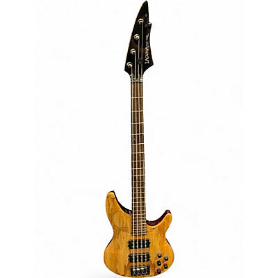 Used Laguna LB524SM Natural Electric Bass Guitar