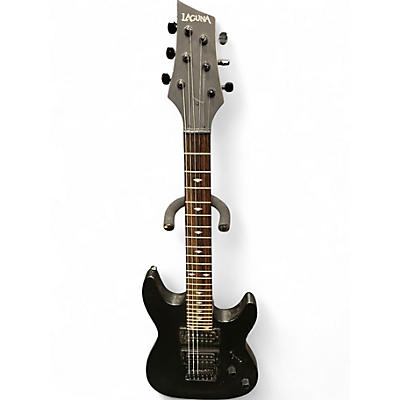 Used Laguna LE-50 Satin Black Electric Guitar