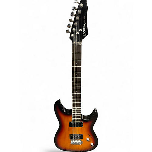Used Laguna LE122 2 Color Sunburst Solid Body Electric Guitar 2 Color Sunburst