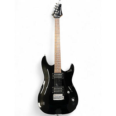 Used Laguna LE122 Black Solid Body Electric Guitar