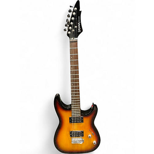 Used Laguna LE200 2 Tone Sunburst Solid Body Electric Guitar 2 Tone Sunburst