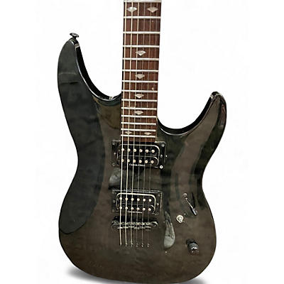 Used Laguna LE200 Black Solid Body Electric Guitar