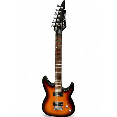 Used Laguna LE300 2 Tone Sunburst Solid Body Electric Guitar