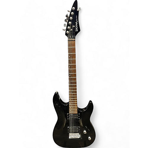 Laguna Used Laguna LE300 Black Solid Body Electric Guitar Black