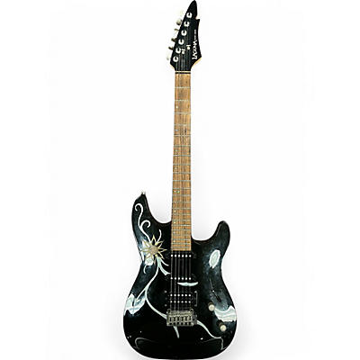 Used Laguna LE300 Black Solid Body Electric Guitar