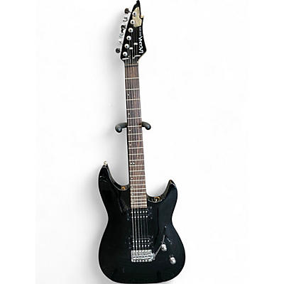 Used Laguna LE300 Black Solid Body Electric Guitar