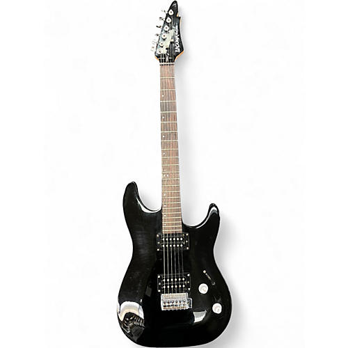 Used Laguna LE300 Black Solid Body Electric Guitar Black