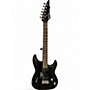 Used Laguna LE300 Black Solid Body Electric Guitar Black