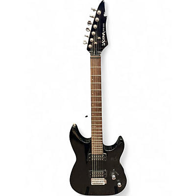 Used Laguna LE300 Black Solid Body Electric Guitar