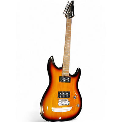 Used Laguna LE300 Sunburst Solid Body Electric Guitar