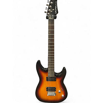Used Laguna LE300 Sunburst Solid Body Electric Guitar