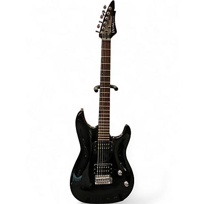 Used Laguna LE400 Black Solid Body Electric Guitar