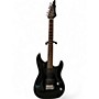 Used Laguna LE400 Black Solid Body Electric Guitar Black