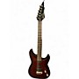Used Laguna LE422 Black Cherry Solid Body Electric Guitar Black Cherry