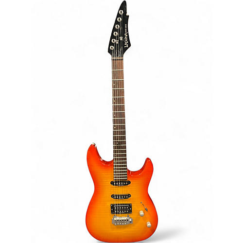 Used Laguna LE422 Cherry Sunburst Solid Body Electric Guitar Cherry Sunburst