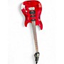 Used Laguna LE422 Trans Red Solid Body Electric Guitar Trans Red