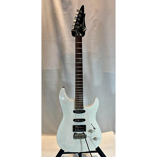 Laguna Used Laguna LE422 Trans White Solid Body Electric Guitar Trans White