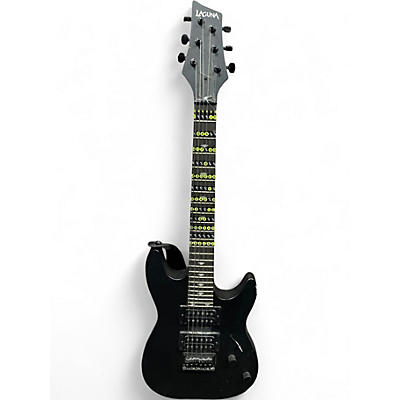 Used Laguna LE50 Short Scale Black Electric Guitar