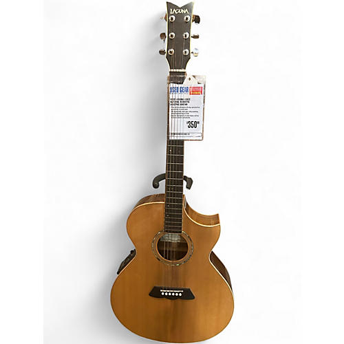 Used Laguna LE6CE Natural Acoustic Electric Guitar Natural