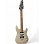 Used Laguna le422 Silver Solid Body Electric Guitar Silver