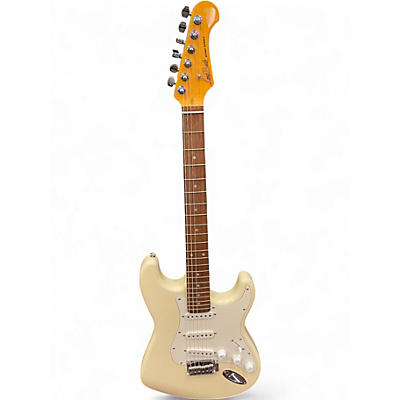 Used Laid Back LST-5R OFFWHITE Solid Body Electric Guitar