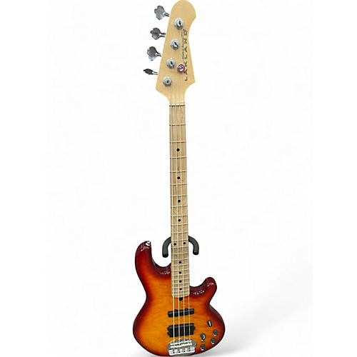 Lakland Used Lakland 44-02 Skyline Deluxe Cherry Sunburst Electric Bass Guitar Cherry Sunburst