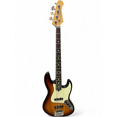 Used Lakland 44-02 Skyline Series 3 Tone Sunburst Electric Bass Guitar