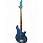 Used Lakland 44-02 Skyline Series Blue Electric Bass Guitar Blue
