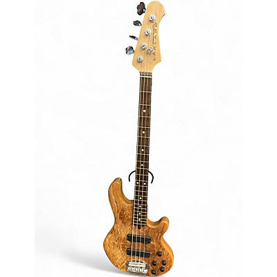 Used Lakland 44-02 Skyline Series Spalted Maple Electric Bass Guitar