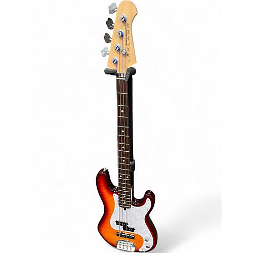 Used Lakland 44-02 Skyline Series Standard 2 Color Sunburst Electric Bass Guitar 2 Color Sunburst