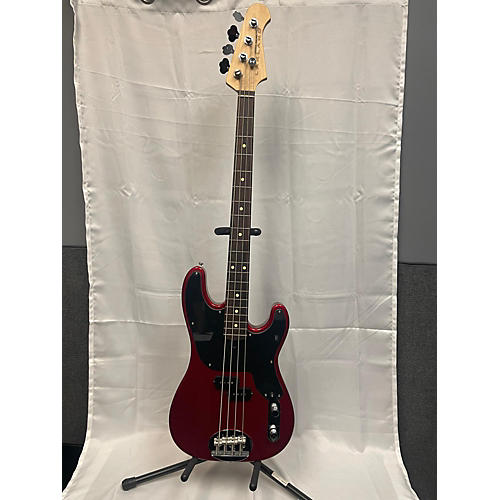 Lakland Used Lakland 44-51 Skyline Series Cherry Red Electric Bass Guitar cherry red