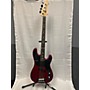 Used Lakland Used Lakland 44-51 Skyline Series Cherry Red Electric Bass Guitar cherry red