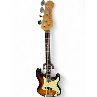 Used Lakland 44-64 3 Color Sunburst Electric Bass Guitar