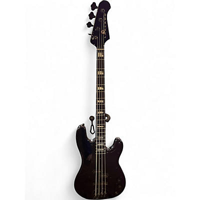 Used Lakland 44-64 GZ SKYLINE SERIES  Black Electric Bass Guitar