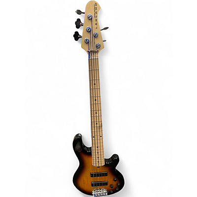 Used Lakland 55-01 Skyline Series 5 String 2 Color Sunburst Electric Bass Guitar