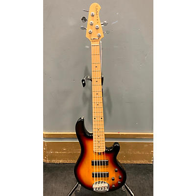 Lakland Used Lakland 55-01 Skyline Series 5 String 3 Tone Sunburst Electric Bass Guitar