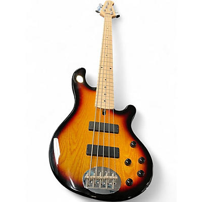 Used Lakland 55-01 Skyline Series 5 String 3 Tone Sunburst Electric Bass Guitar