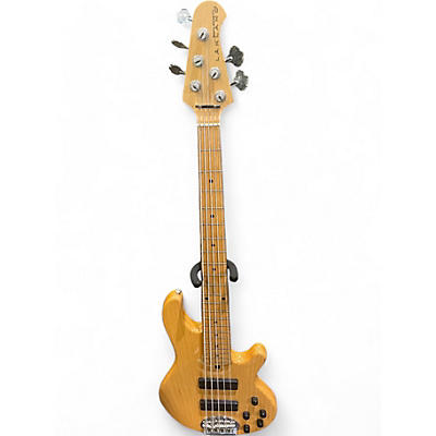 Used Lakland 55-01 Skyline Series 5 String Natural Electric Bass Guitar