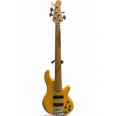 Used Lakland 55-01 Skyline Series 5 String Natural Electric Bass Guitar
