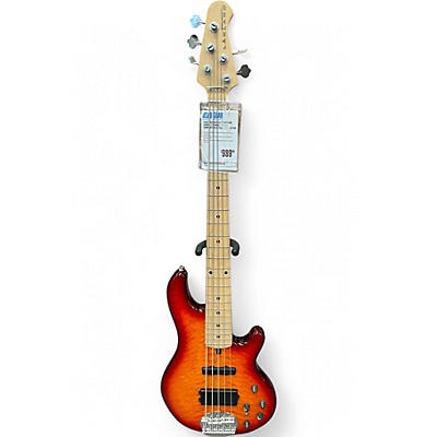 Used Lakland 55-02 Skyline Series 5 String 2 Color Sunburst Electric Bass Guitar