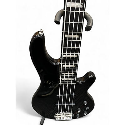 Used Lakland 55-02 Skyline Series 5 String BLACK SPARKLE Electric Bass Guitar