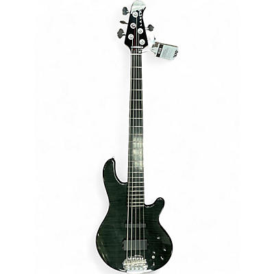Used Lakland 55-02 Skyline Series 5 String Black Electric Bass Guitar