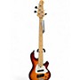 Used Lakland 55-02 Skyline Series 5 String Cherry Sunburst Electric Bass Guitar Cherry Sunburst