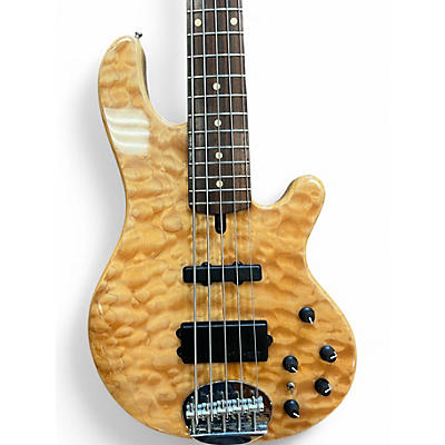 Used Lakland 55-02 Skyline Series 5 String Maple Electric Bass Guitar