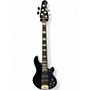 Used Lakland 55-02 Skyline Series 5 String Metallic Black Electric Bass Guitar Metallic Black