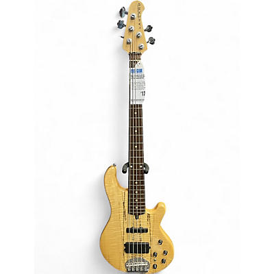 Used Lakland 55-02 Skyline Series 5 String Natural Electric Bass Guitar