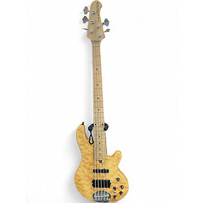 Used Lakland 55-02 Skyline Series 5 String Natural Electric Bass Guitar