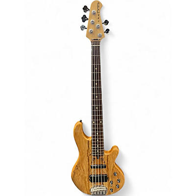 Used Lakland 55-02 Skyline Series 5 String Spalted Maple Electric Bass Guitar